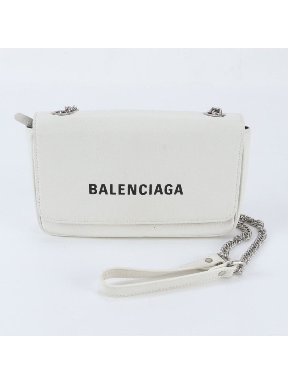 Balenciaga Everyday Chain Leather Shoulder Bag Crossbody Hand